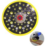 Patin de ponçage de 150 mm, plateau ponceuse, 54 trous, base de ponçage, plaque de support, disque de ... Patin de ponçage de 150 mm, plateau ponceuse, 54 trous, base de ponçage, plaque de support, disque de ...