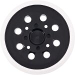 Patin de ponçage auto - agrippant 125 mm avec 8 trous, compatible avec les ponceuses orbitales aléatoires ... Patin de ponçage auto - agrippant 125 mm avec 8 trous, compatible avec les ponceuses orbitales aléatoires ...
