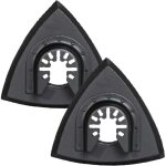 Patins de pon�age triangulaires 80mm - plateau de pon�age pour outil multifonction oscillant pour pon�age ...