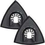 Patins de pon�age triangulaires 80mm - plateau de pon�age pour outil multifonction oscillant pour pon�age ...