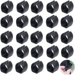 Patins de serrage de tube de chaise en plastique chaise en plastique pour pieds de chaise en forme de ...