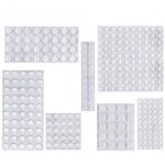 Patin silicone, anti - bruit but�es patins de protection caoutchouc auto - adh�sif tampon transparent ...