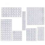 Patin silicone, anti - bruit but�es patins de protection caoutchouc auto - adh�sif tampon transparent ...