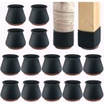 Patins en silicone avec feutre pour pieds de chaise ? prot�ge parquet et r�duit bruit