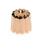 Moule cannelé bordelais cuivre - lot de 3 - patisse Moule cannelé bordelais cuivre - lot de 3 - patisse