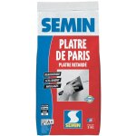 Semin - pltre de paris pour moulages scellements et rebouchage intrieur - sac de 5 kg
