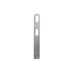 Patte de fixation pour 2 olives de guidage - longueur 270mm largeur 35mm - � sceller deco fer forge