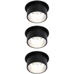 Paulmann - 93383 luminaire � led encastrable 19. 5 w noir, fer y683582
