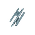 Paumelle cc num�ro 2 finition acier poli 110x60x70mm droite - bros - 23ard11601