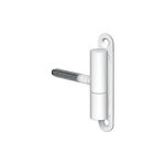 Paumelle fiche diam�tre 13mm hauteur 68mm �poxy blanc - monin - 654000