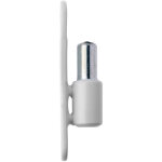 Paumelle m�le pvc p09 diam�tre 13mm blanc otlav cgp09130p306