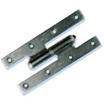 Paumelle picarde soud�e bout carr� 200x80mm gauche brut - torbel - pbl228g0