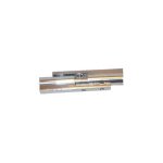 Paumelle universelle de meuble 104 / 10x40mm laiton poli - guitel - 1041410