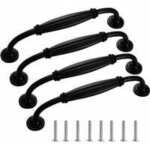 Pcs poign�e baton de porte meuble, noir baton cuisine - poign�es de placard tiroir chambre meubles tirer ...