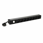 Legrand - pdu avec interrupteur à voyant 19 pouces 1u lcs³ avec 8 prises 2p + t 646822 Legrand - pdu avec interrupteur à voyant 19 pouces 1u lcs³ avec 8 prises 2p + t 646822