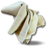 Kibros - peau de chamois chiffon de nettoyage lustrage voiture et moto - a l'unit - peau de chamois