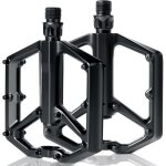 P�dales vtt en aluminium haut de gamme - roulements scell�s, 9 / 16  plates, points antid�rapants amovibles, ...