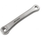 Pédalier gauche prowheel a - 2 en aluminium carré satiné 170 mm Pédalier gauche prowheel a - 2 en aluminium carré satiné 170 mm