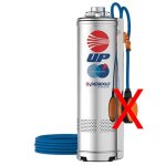 Pedrollo - pompe submersible pour puits upm 4 / 6 sans flotteur 2hp 6' monophas� en inox cuve immerg�e ...
