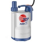 Pedrollo - top 2 - floor pompe d'�vacuation 0, 5hp aspire jusqu'� 2mm ass�chement adapte � l'eau de pluie ...
