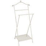 Valet de nuit blanc - teinte dim : l46 x h98 x p35 cm