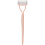 Peigne � cils arqu�, dents en acier inoxydable, s�parateur de cils, applicateur de mascara avec capuchon ...