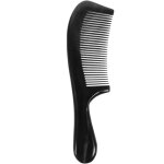 Peigne en corne de b?uf naturelle pour lisser la barbe et les cheveux - �l�gant et �pais (1 pi�ce)