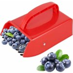 Peigne cueilleur de baies m�tallique pour groseilles et cassis ortviai