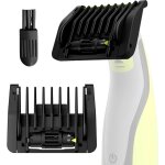 Peigne guide r�glable compatible avec oneblade, avec molette de 1 � 5 mm ? lame de tondeuse qp2520 qp2530 ...