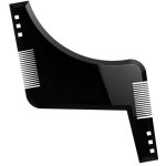 Peigne pochoir barbe homme par - accessoire de rasage et d?entretien de contour de barbe