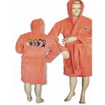 Peignoir de bain enfant 'fc barcelone toons mango t0' velours 100% coton - orange