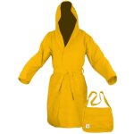 Peignoir technique poddy en microfibre jaune xl