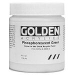 Peinture acrylique - golden - gel phosphorescent - 119ml - effets lumineux - absorption uv