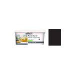 Peinture acrylique multi supports dcoration intrieur, noir satin, 2, 5 litres.