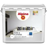 Alpina - peinture acrylique murs & plafonds blanc mat conditionnement: 5l - couleur: blanc Alpina - peinture acrylique murs & plafonds blanc mat conditionnement: 5l - couleur: blanc