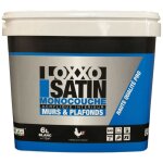 Loxxo - peinture acrylique murs & plafonds - monocouche - blanc satin conditionnement: 6l - couleur: ...