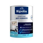 Peinture anti - humidit microporeuse et lessivable couleur: lin - conditionnement: 0, 75l - ripolin