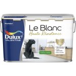 Dulux valentine - peinture blanche haute resistance satin blanc 2, 5 l