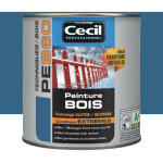 Peinture bois c�cil professionnel peb60 bleu oc�an 0, 5 l