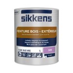 Sikkens artisans - peinture bois extérieur 1l blanc satin Sikkens artisans - peinture bois extérieur 1l blanc satin