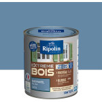 Ripolin - peinture pour bois intrieur et extrieur - satin - 0, 5l - bleu pastel ral 5024