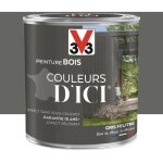 V33 - peinture bois couleurs d'ici gris feutr 0, 5 l