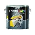 Finish - peinture combicolor multi - surface - 2. 5 l - gris satin ral 7001 - rust - oleum