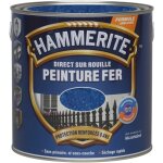 Julien - peinture direct sur rouille martele bleu nuit 2, 5 l - hammerite