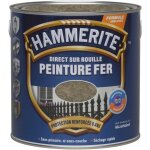 Julien - peinture direct sur rouille martele bronze 2, 5 l - hammerite