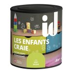 Peinture les enfants craie vert 500ml id paris