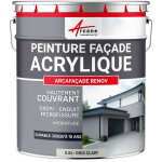 Arcane industries - peinture, fa�ade, acrylique, 14 couleurs, durable, jusqu'� 15, ans, r�novation, fa�ade, ...