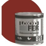 Loxxo - peinture fer antirouille - monocouche - haute r�sistance - int�rieur & ext�rieur conditionnement: ...