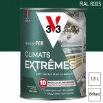 Peinture fer climats extrmes ral 6005 vert basque brillant 1, 5l v33
