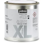 Peinture huile fine blanc titane 650 ml